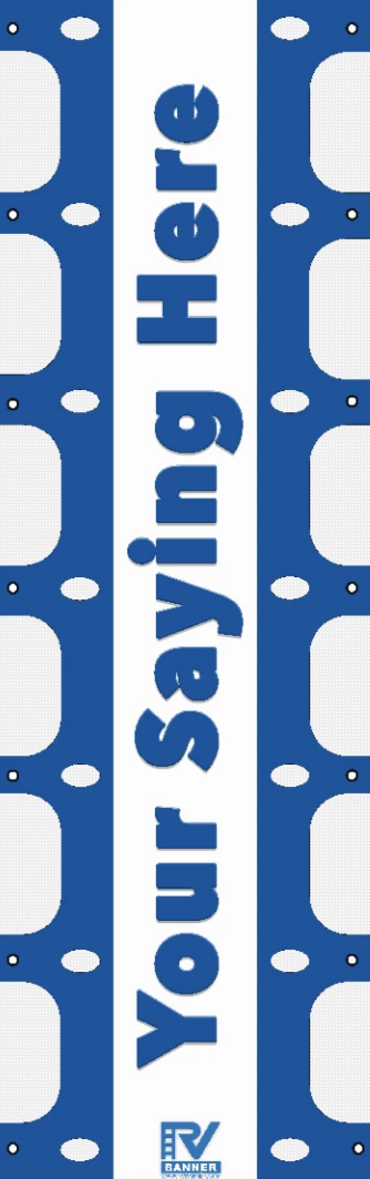 Personalized RV Ladder Banner