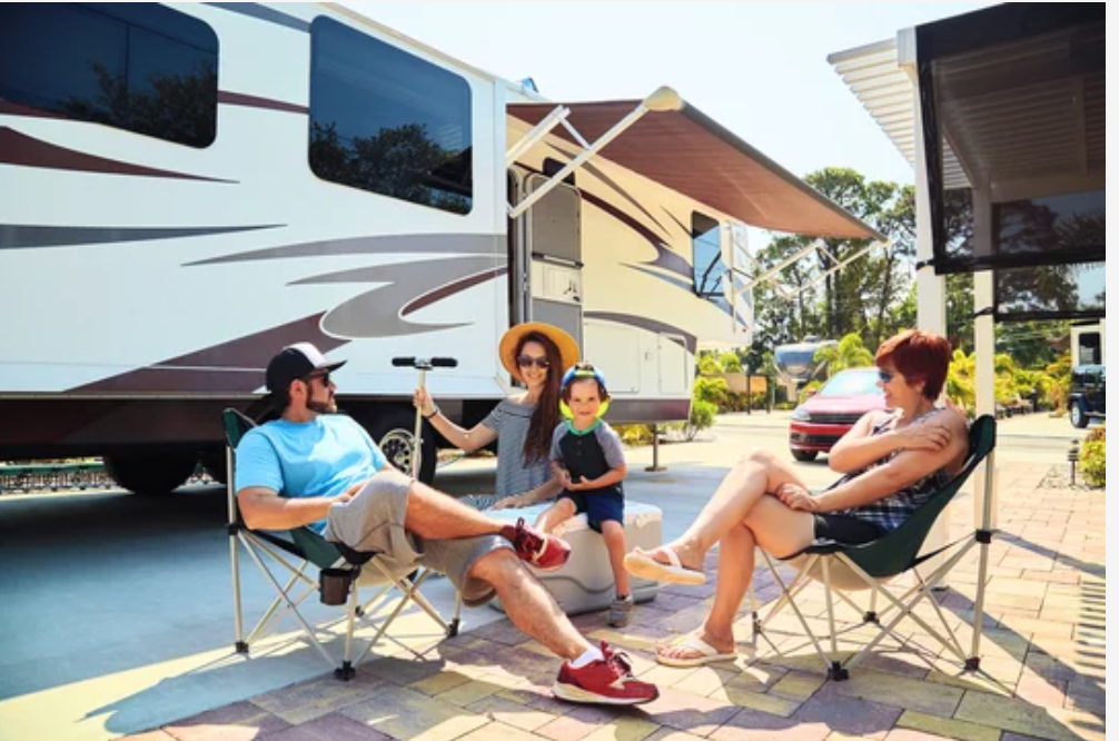 Enhance Your RV Adventures with a Personalized Touch: The RV Ladder Banner